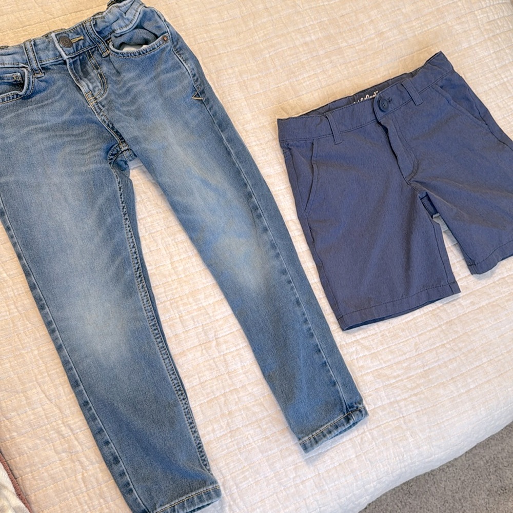 SALE ✨Cat & Jack Jeans and Shorts Bundle - size 6
